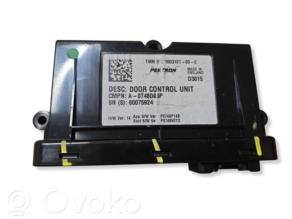 Tesla Model S Door control unit/module 