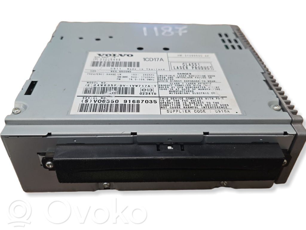 Volvo C30 Unitate principală radio/CD/DVD/GPS 
