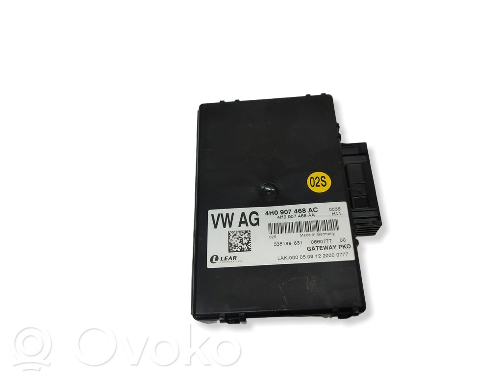 Audi A8 S8 D4 4H Módulo de control Gateway 
