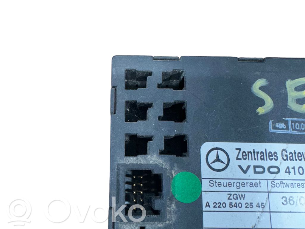 Módulo de control Gateway   A2205402545