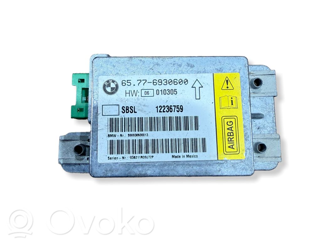 Module de contrôle airbag   6930600,12236759