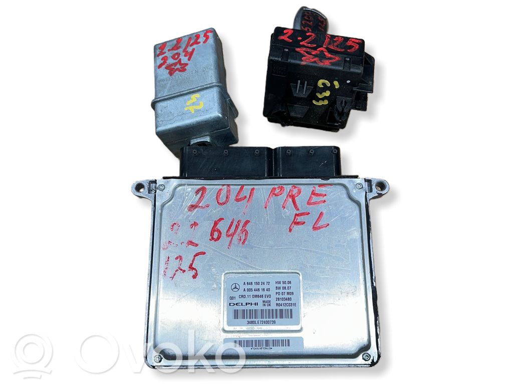 Mercedes-Benz C AMG W204 Sterownik / Moduł ECU 