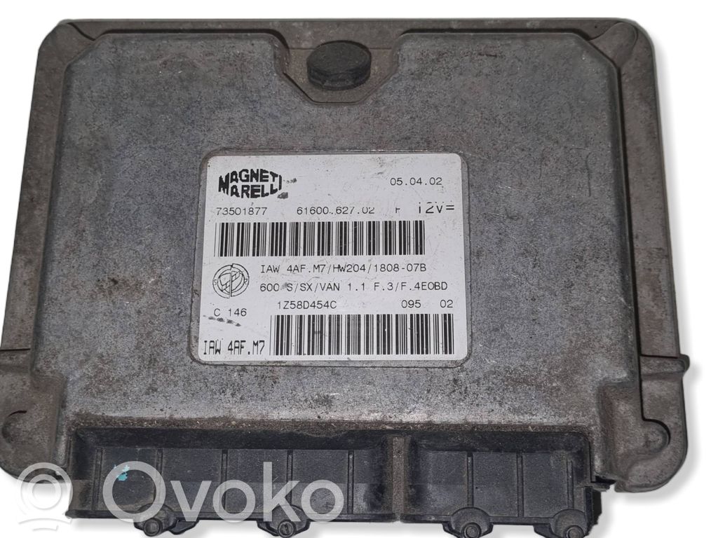 Engine control unit/module   73501877,IAW4AFM7