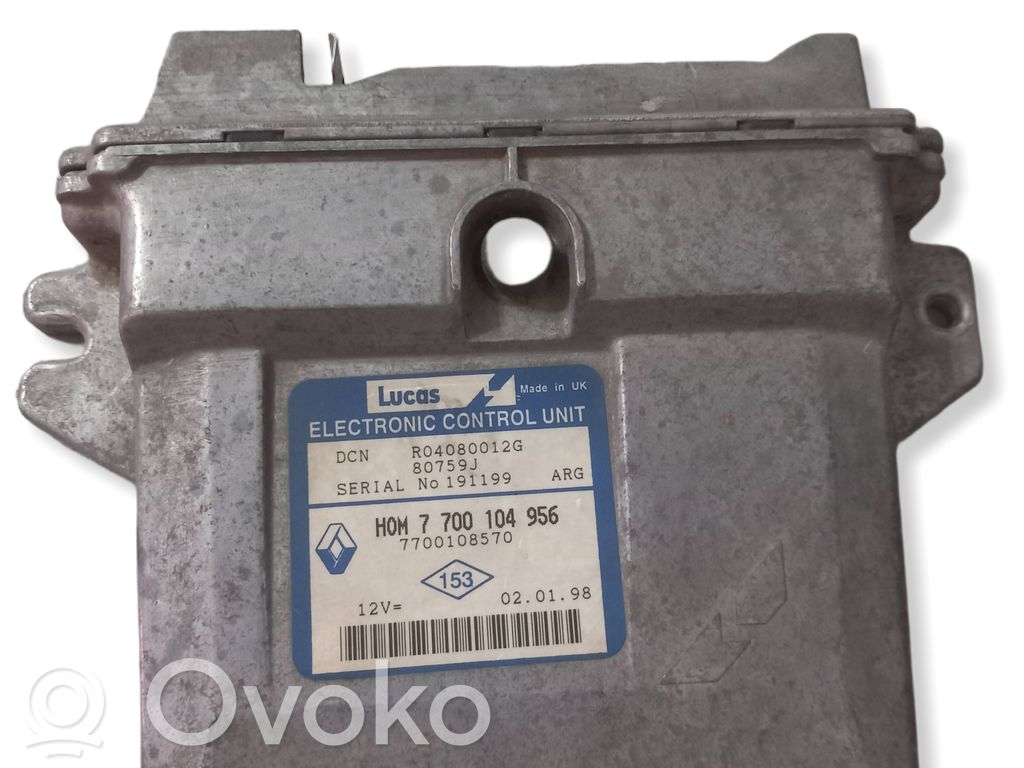 Engine control unit/module   R04080012G,7700104956,7700108570