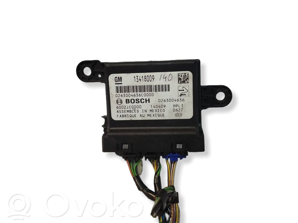 Opel Zafira C Otras unidades de control/módulos 
