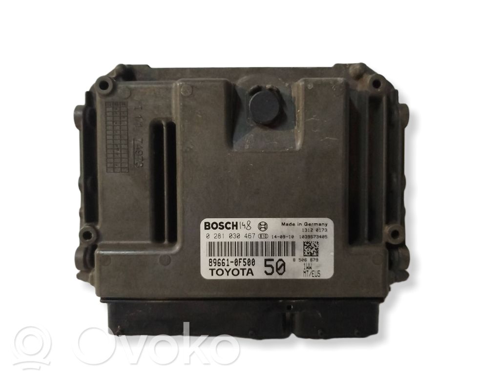 Toyota Verso-S Engine control unit/module 