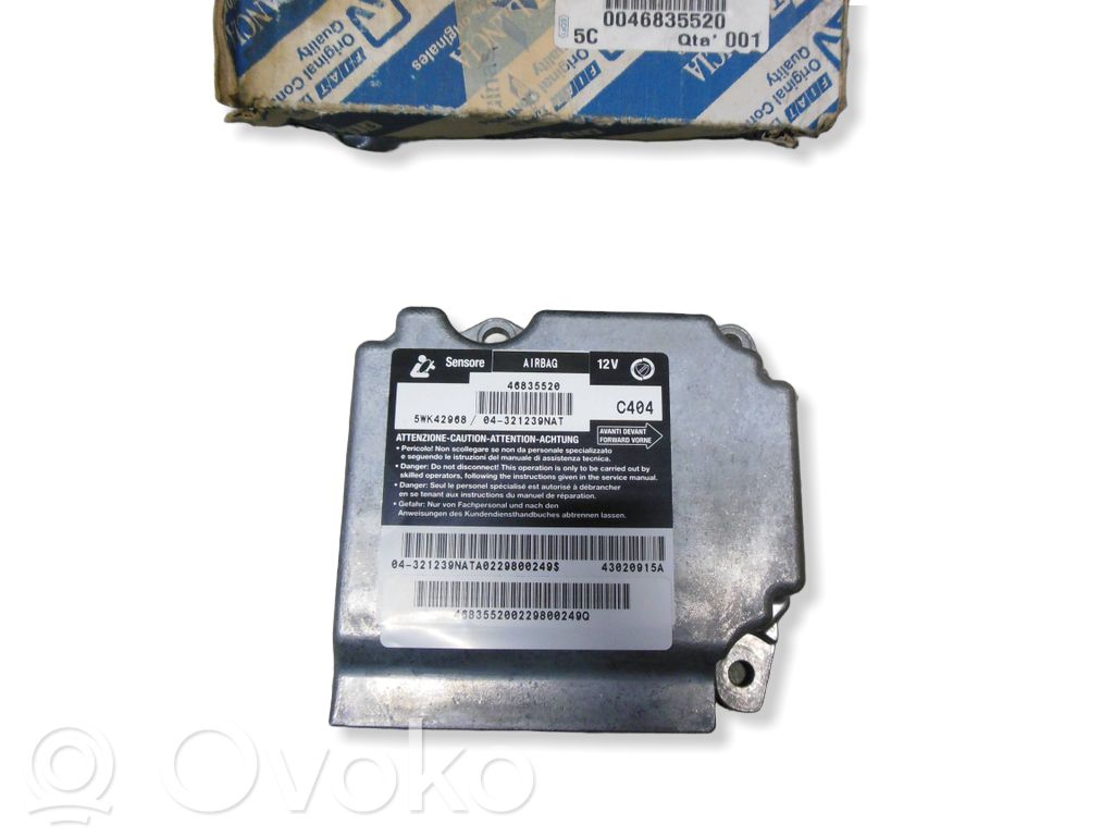 Fiat Stilo Airbag control unit/module 