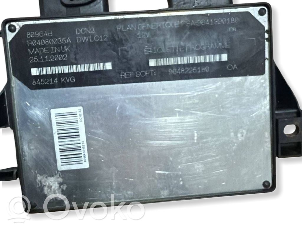Peugeot 208 I Engine control unit/module 