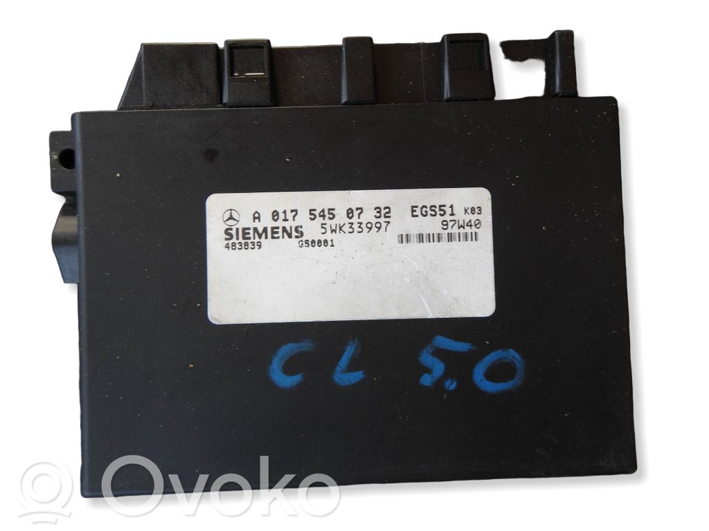 Mercedes-Benz S W140 Engine control unit/module 