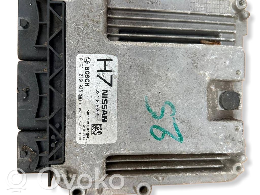 Nissan Qashqai Engine control unit/module 