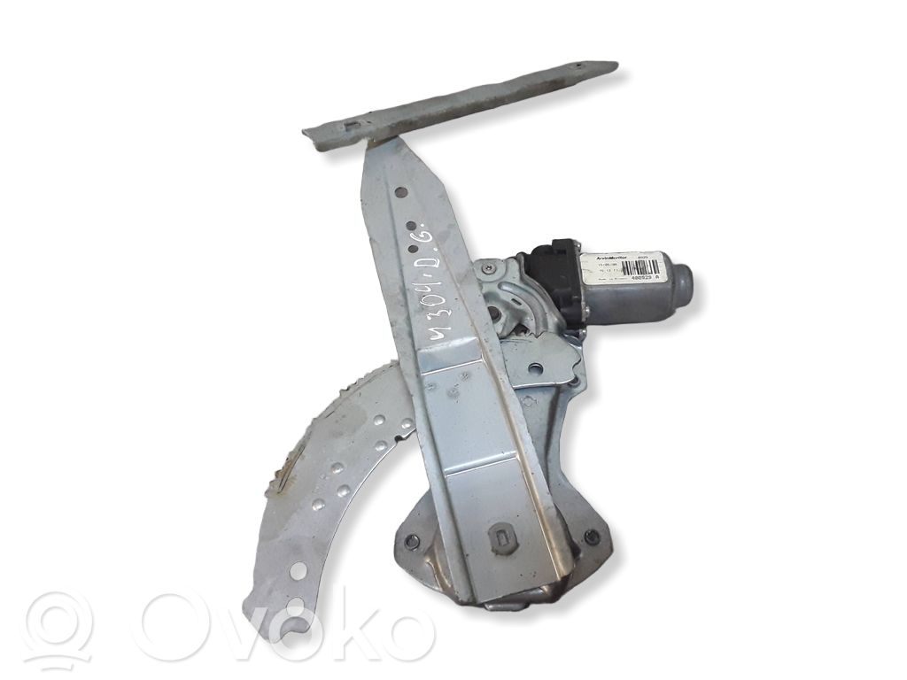 Rear door window regulator with motor   400929A