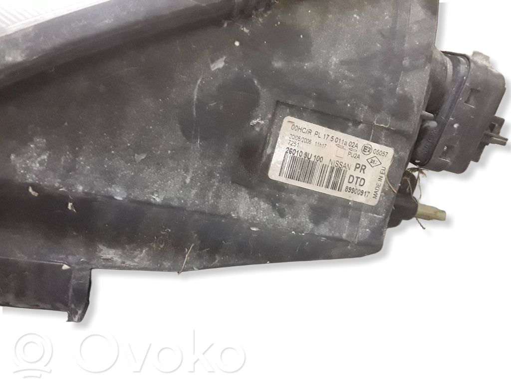 Nissan Note (E11) Priekinis žibintas 