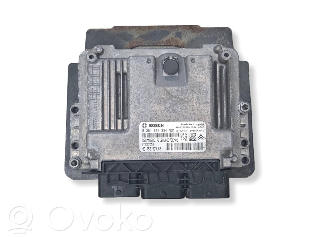 Citroen Berlingo Engine control unit/module 