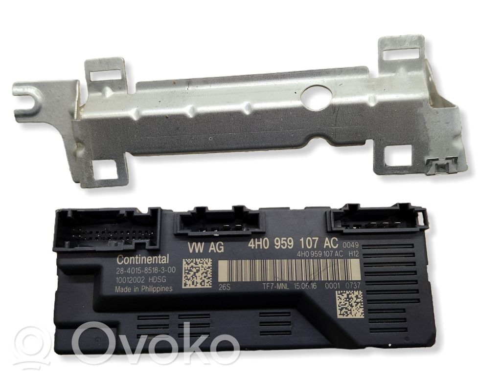 Audi A8 S8 D4 4H Tailgate/trunk control unit/module 