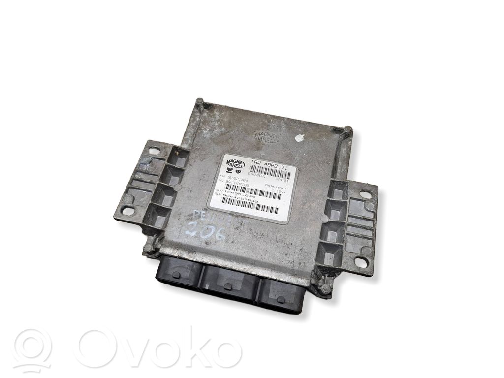 Engine control unit/module   9643707380,IAW48P271,16552004,16493044,9644267880