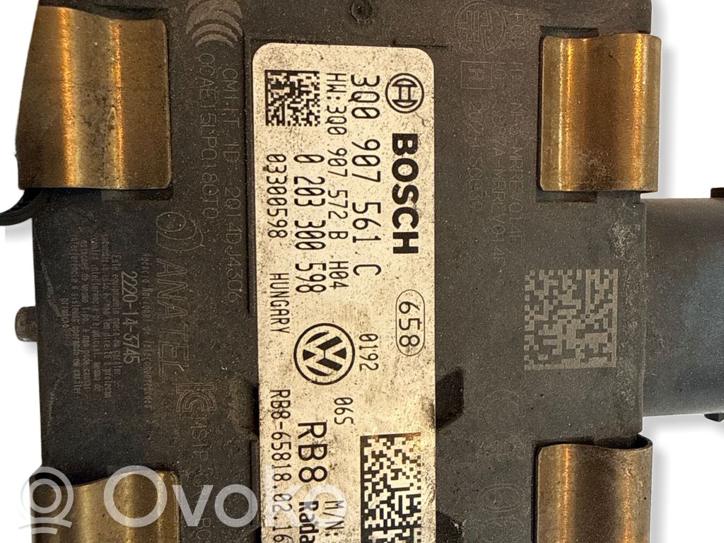 Skoda Superb B8 (3V) Sensor de radar Distronic 