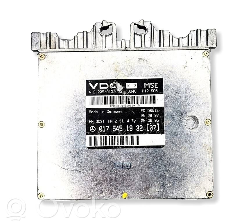 Engine control unit/module   0175451932