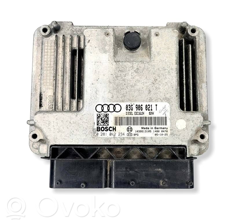 Audi A3 S3 8P Engine control unit/module 