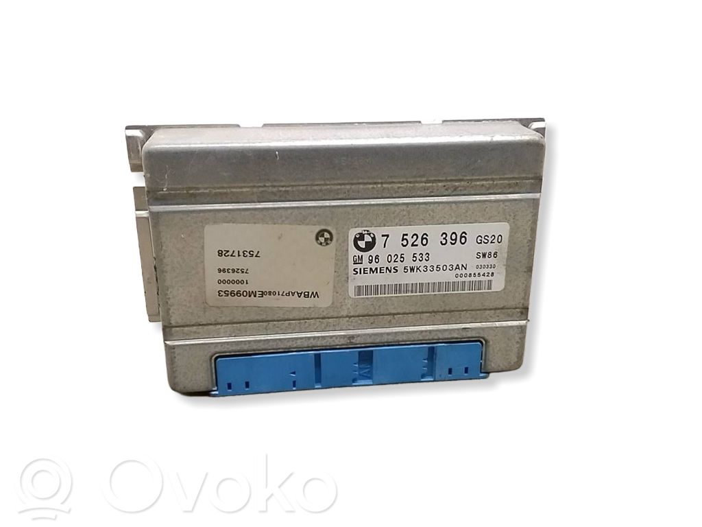 Module de contrôle de boîte de vitesses ECU   7526396,5WK33503AN,96025533
