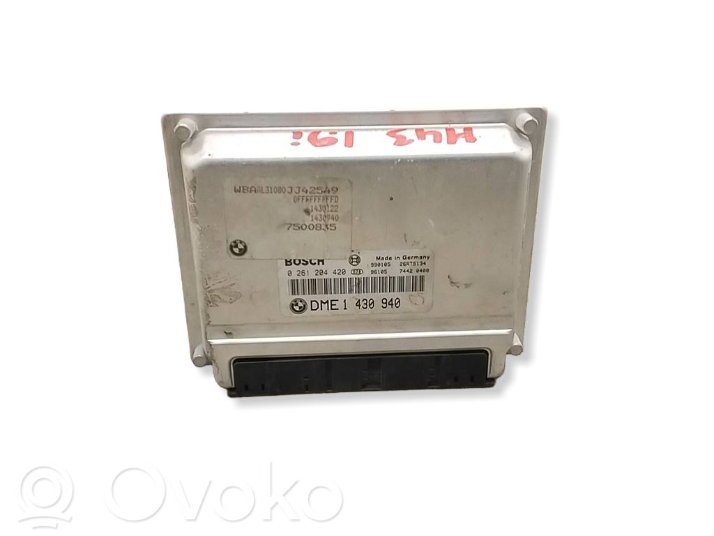 BMW 3 E46 Engine control unit/module 