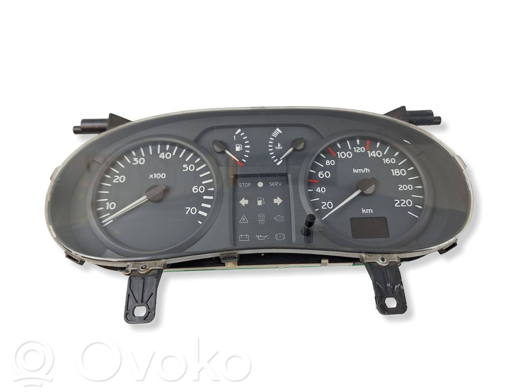 Renault Clio III Speedometer (instrument cluster) 