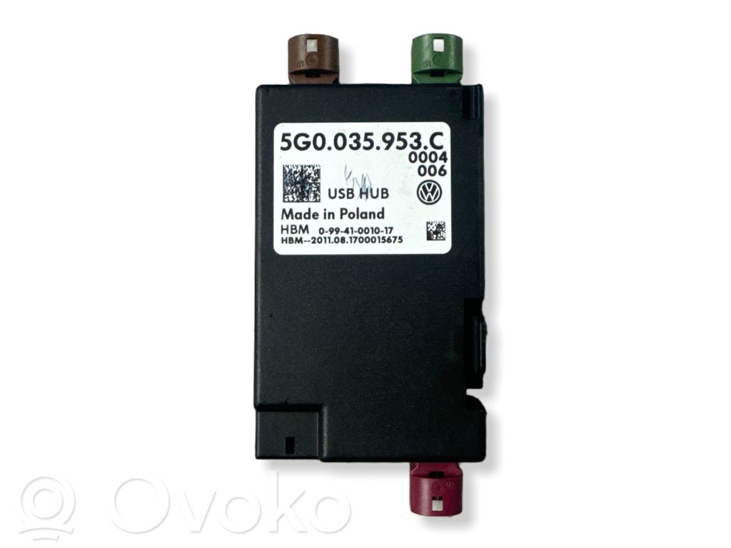 Porsche Cayman 982 Unidad de control del USB 