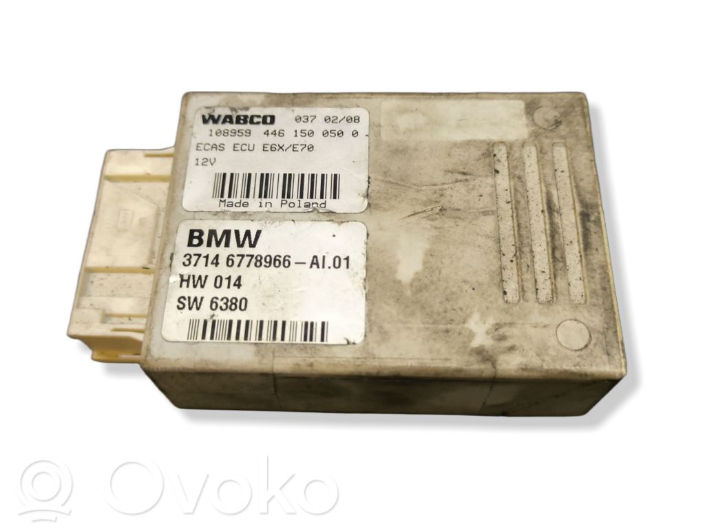 BMW X5 E70 Air suspension control unit module (rear) 
