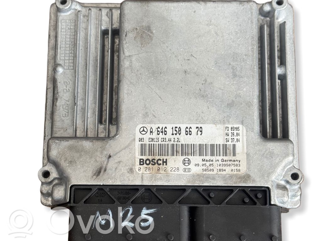 Mercedes-Benz E W211 Engine control unit/module 