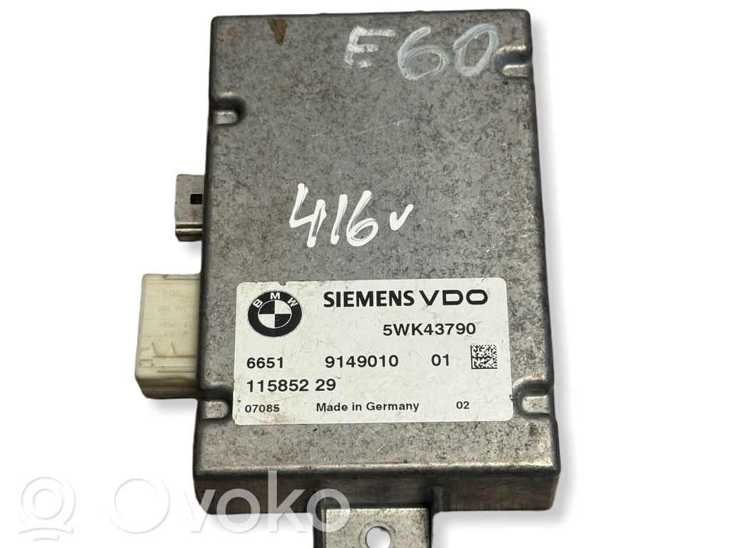 Camera control unit module   9149010,5WK43790,11585229
