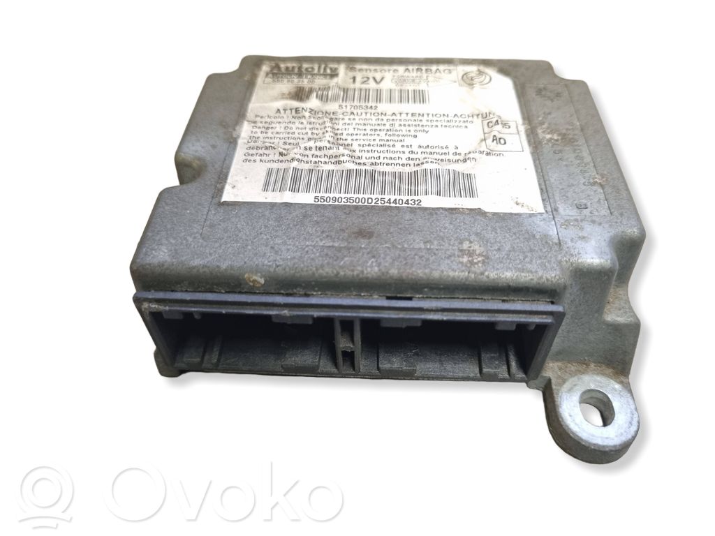 Fiat Doblo Airbag control unit/module 
