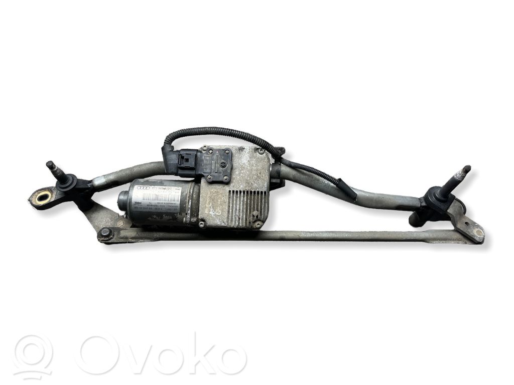 Audi A5 8T 8F Motor y varillaje del limpiaparabrisas delantero 