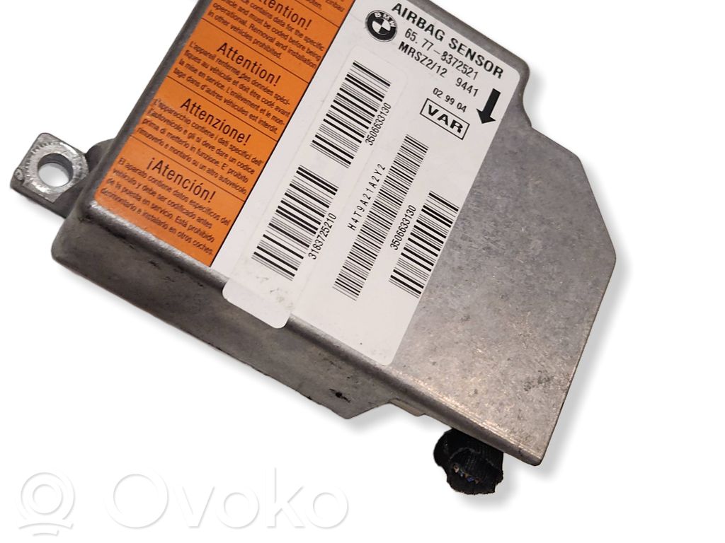 Airbag control unit/module   65778372521