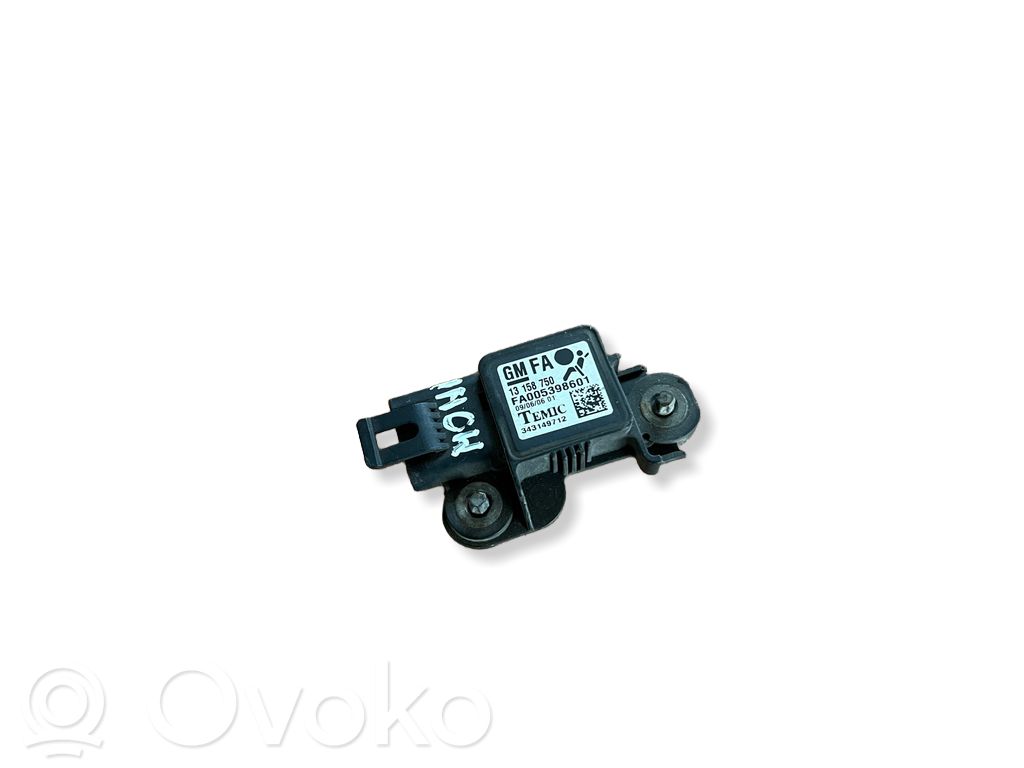 Opel Zafira B Airbagsensor Crashsensor Drucksensor 