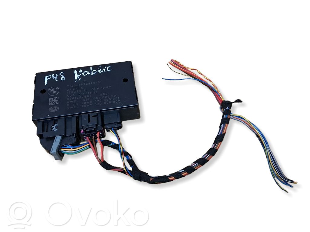 BMW X1 F48 F49 Sterownik / Moduł haka holowniczego 