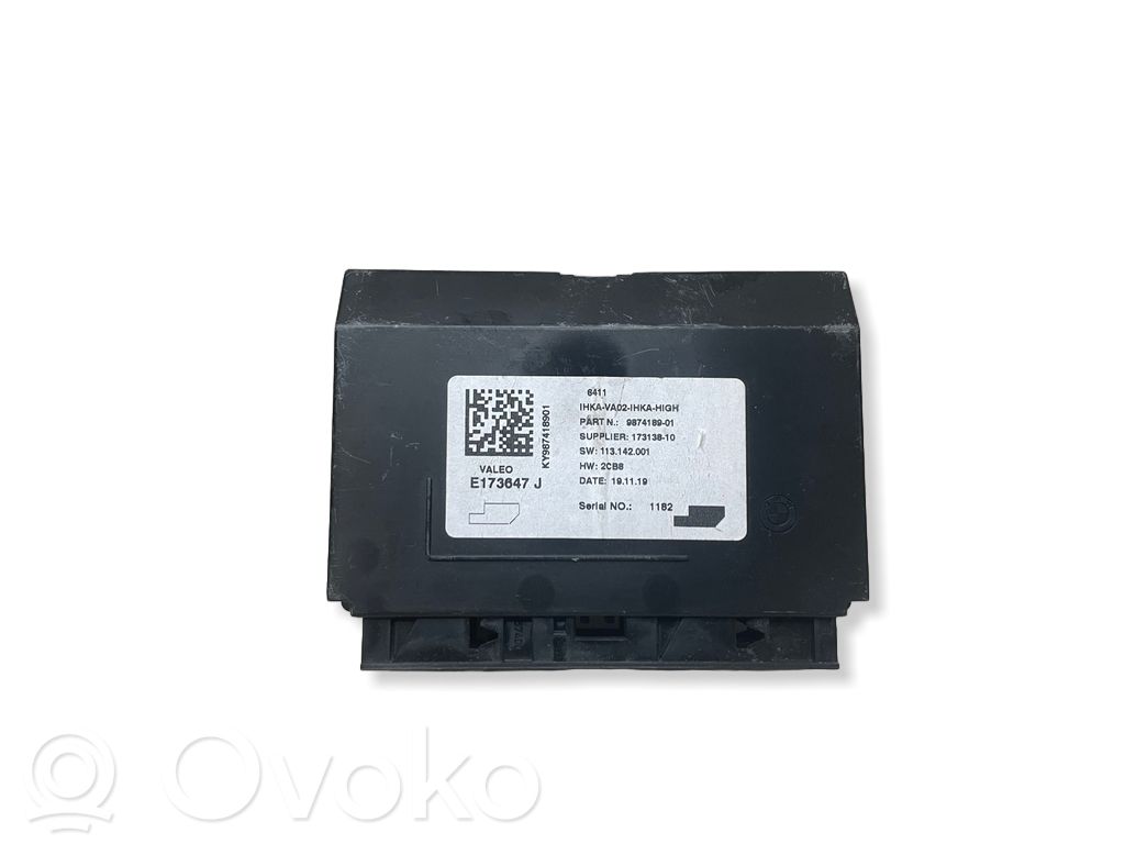 BMW 4 F32 F33 Air conditioner control unit module 