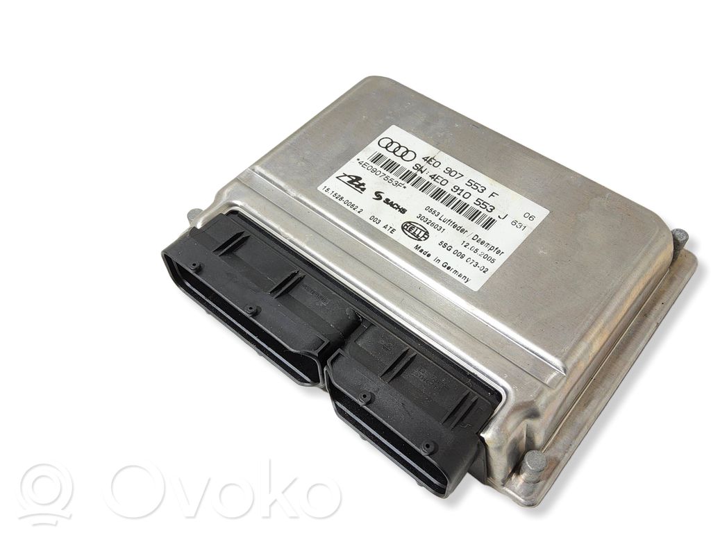 Unidad de control/módulo de la suspensión   4E0907553F,4E0910553J