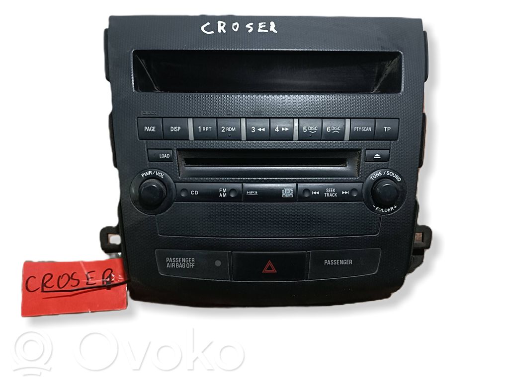 Citroen C-Crosser Unitate principală radio/CD/DVD/GPS 
