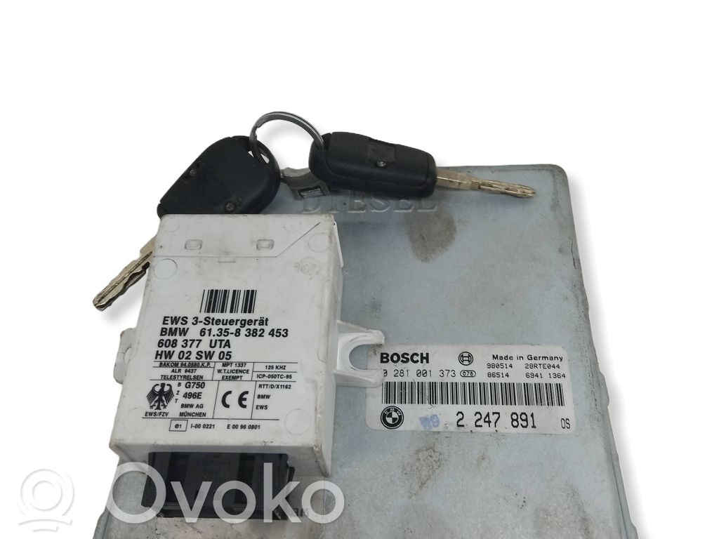 BMW 5 E39 Kit cu ECU motor și set închidere uși 