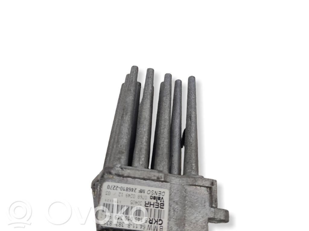 BMW 3 E46 Motor aerotermă/rezistor ventilator 