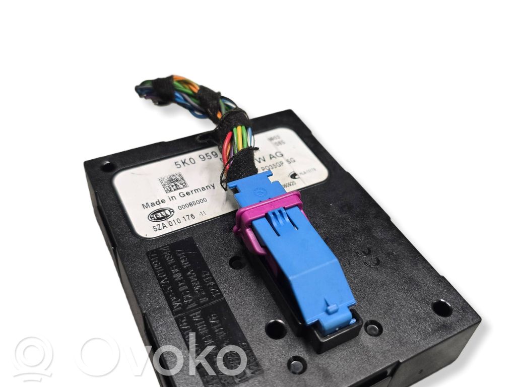 Skoda Superb B6 (3T) Keyless (KESSY) go control unit/module 