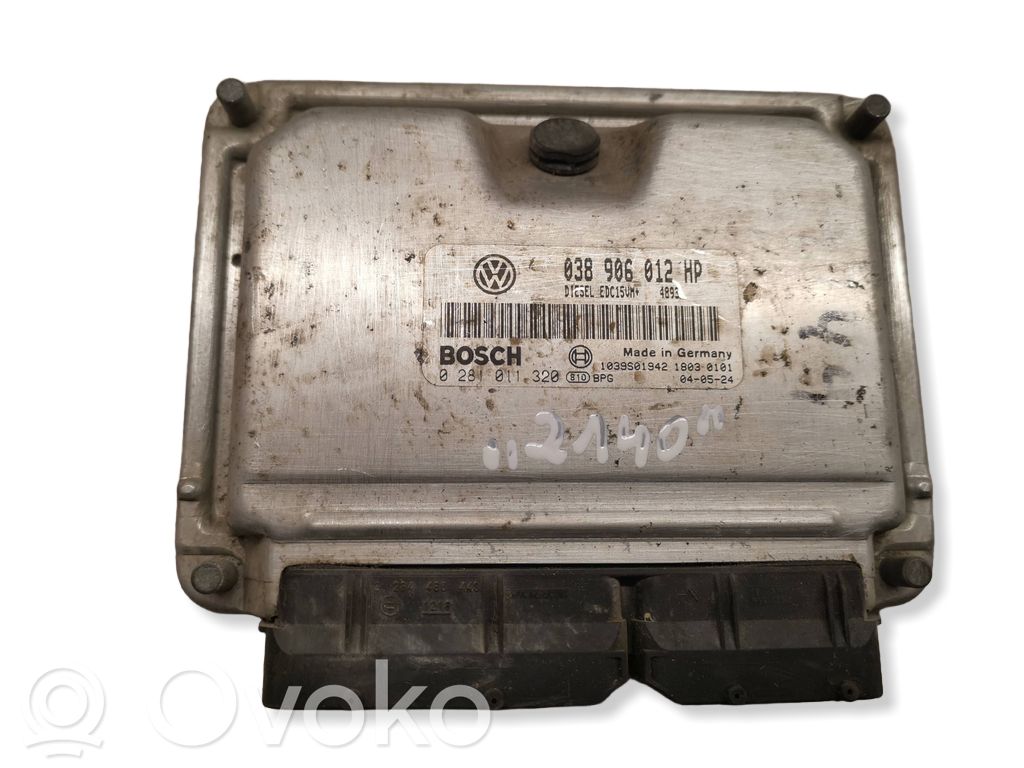 Engine control unit/module   038906012HP,1039S01942,0281011320