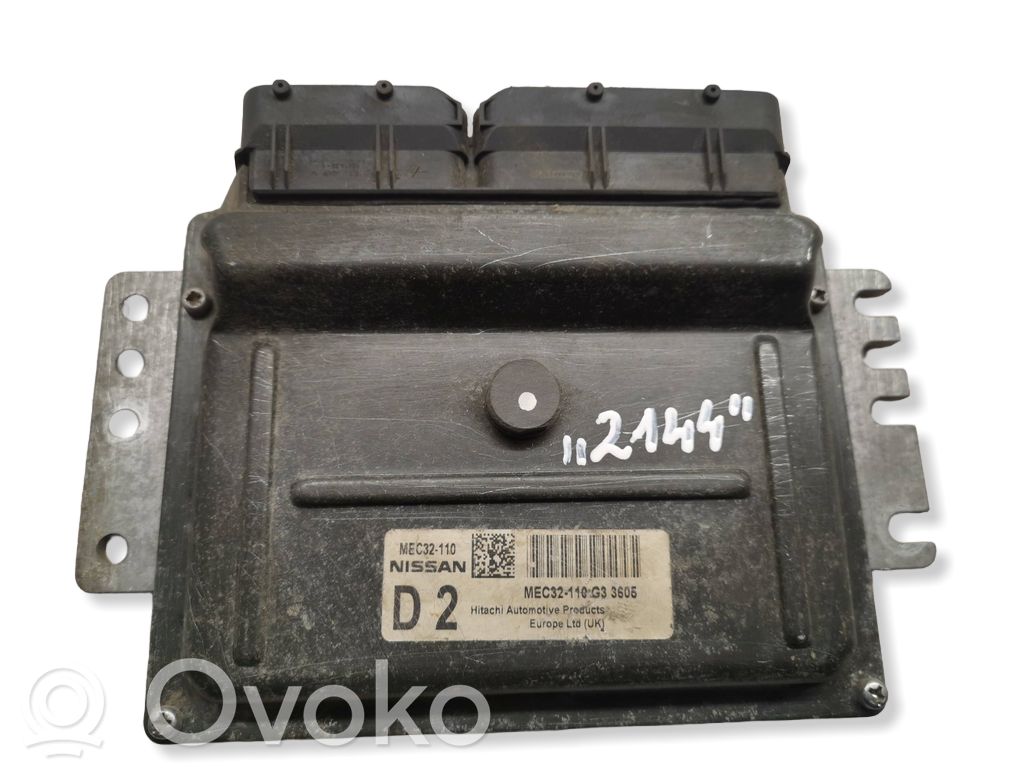 Nissan Micra Engine control unit/module 