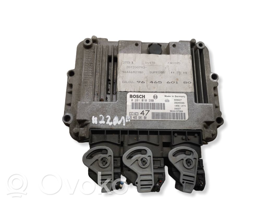 Peugeot 307 Engine control unit/module 