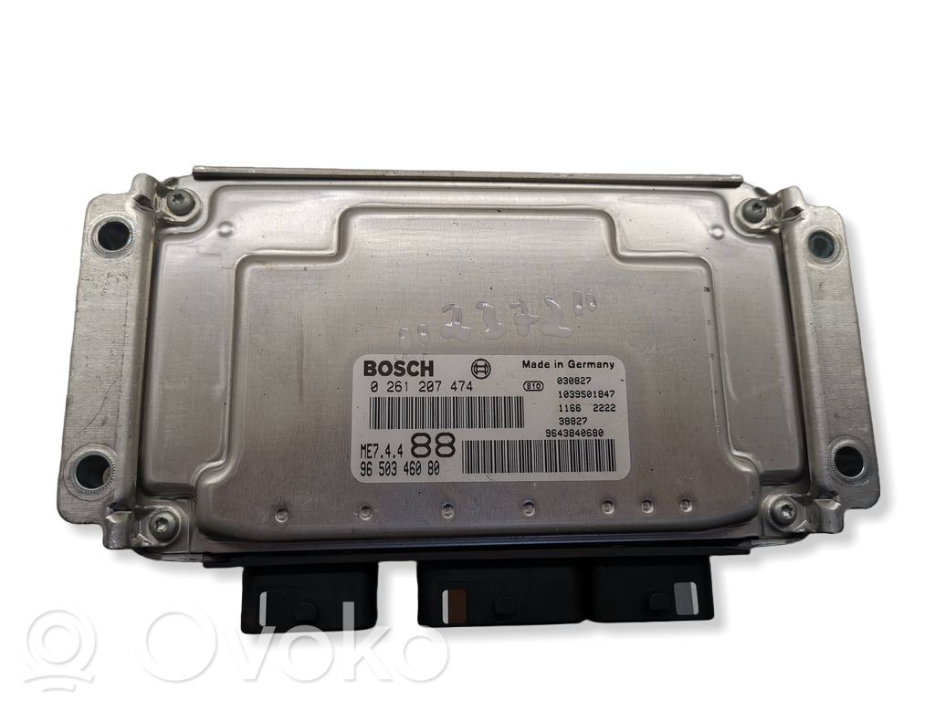 Peugeot 307 Engine control unit/module 