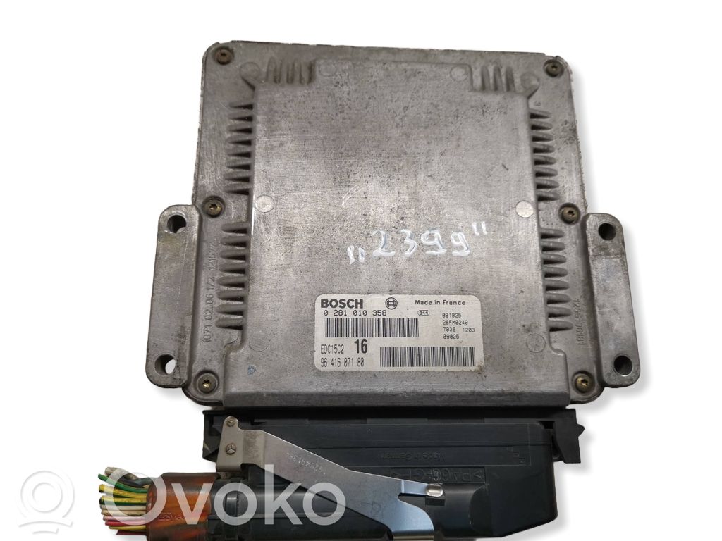 Citroen Xsara Picasso Engine control unit/module 