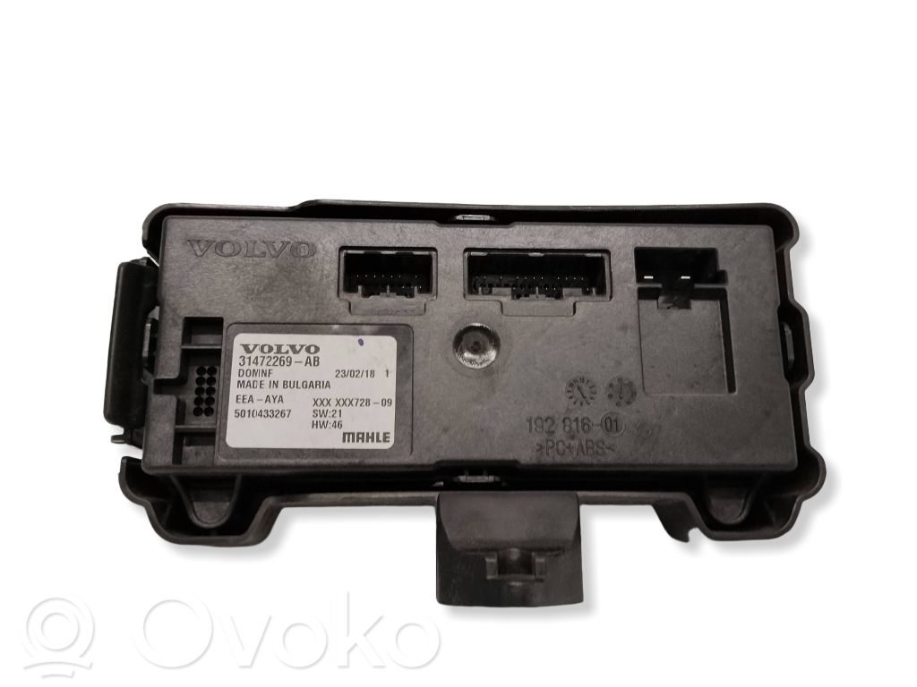 Climate control unit   31472269,5010433267,XXXX728