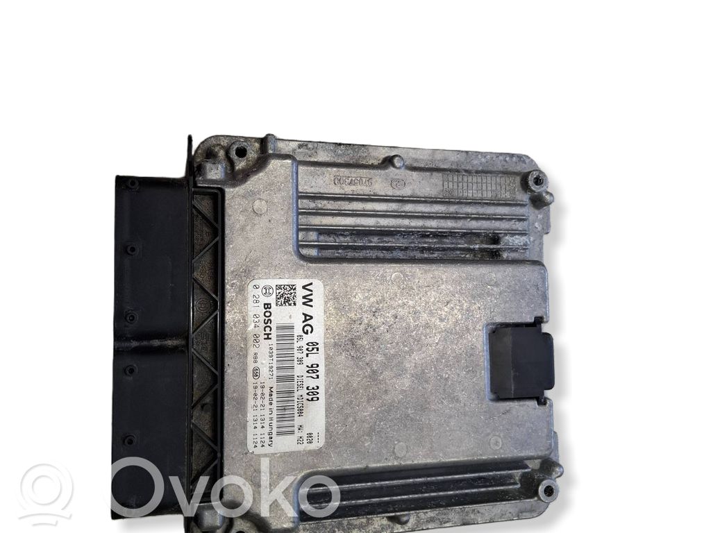 Engine control unit/module   05L907309,0281034002