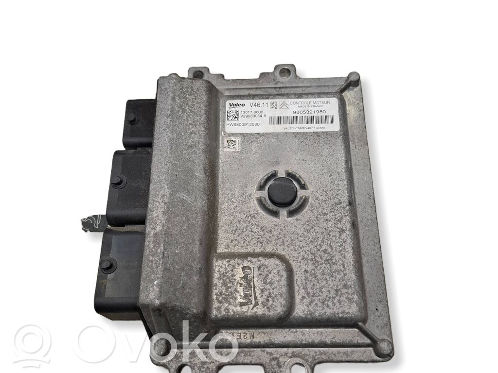 Peugeot 208 I Engine control unit/module 