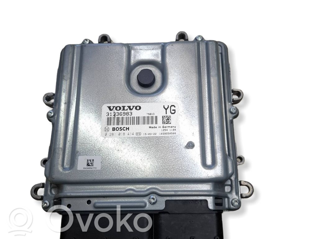 Engine control unit/module   31336983,0281018414