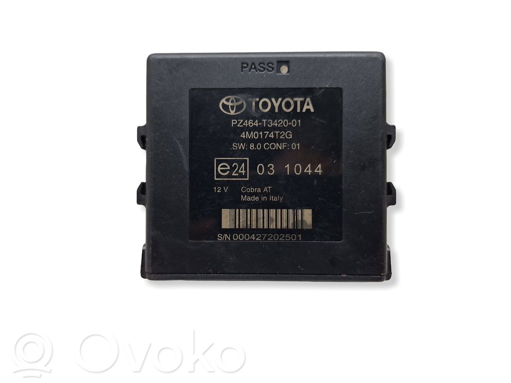 Toyota Avensis T270 Sterownik / Moduł parkowania PDC 